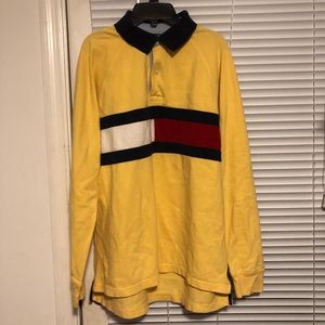VINTAGE TOMMY HILFIGER BIG FLAG RUGBY